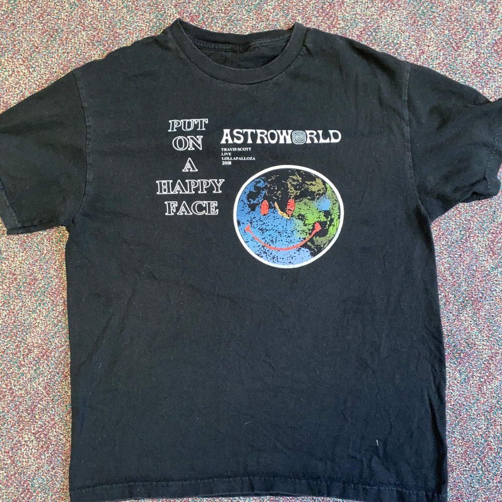 RARE TRAVIS SCOTT LOLLAPALOOZ MERCH